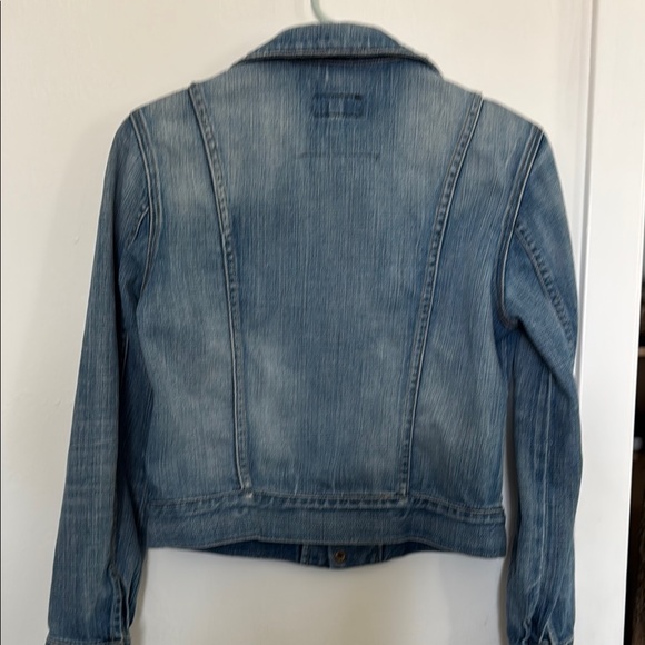 Current/Elliott Blue Jean Jacket - Picture 5 of 8